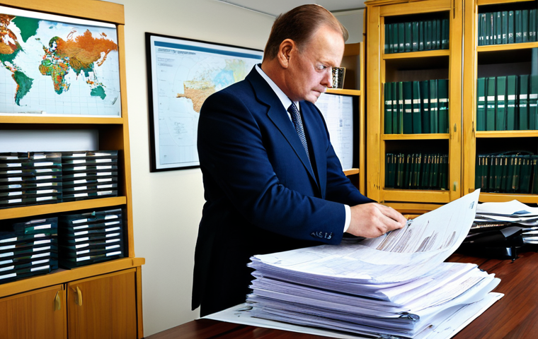 무역업에서의 회계 처리 방법 - Modern Office Scene - International Trade Accounting**

"A bright and modern office. A professional ...